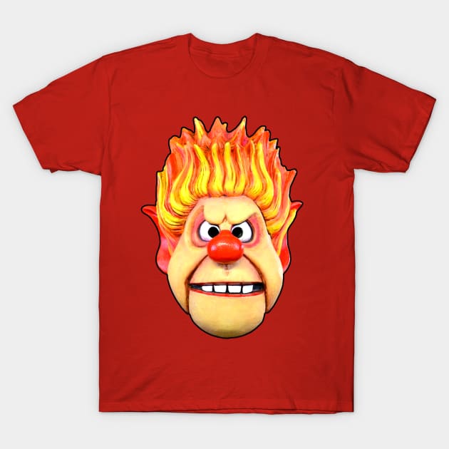 Heat Miser Face T-Shirt by Pop Fan Shop